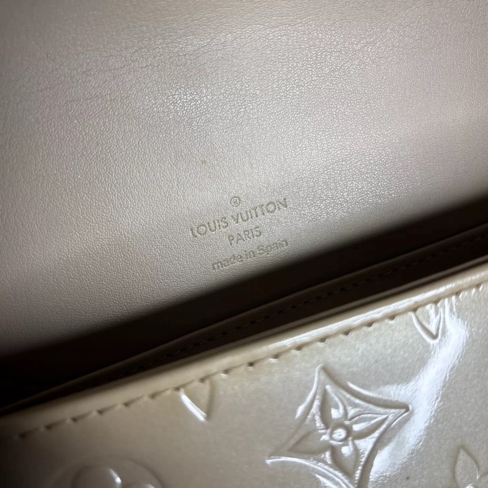 Luxury Louis Vuitton Tan and Cream Shoulder Bag with Monogram Design NWOT - Picture 6 of 13